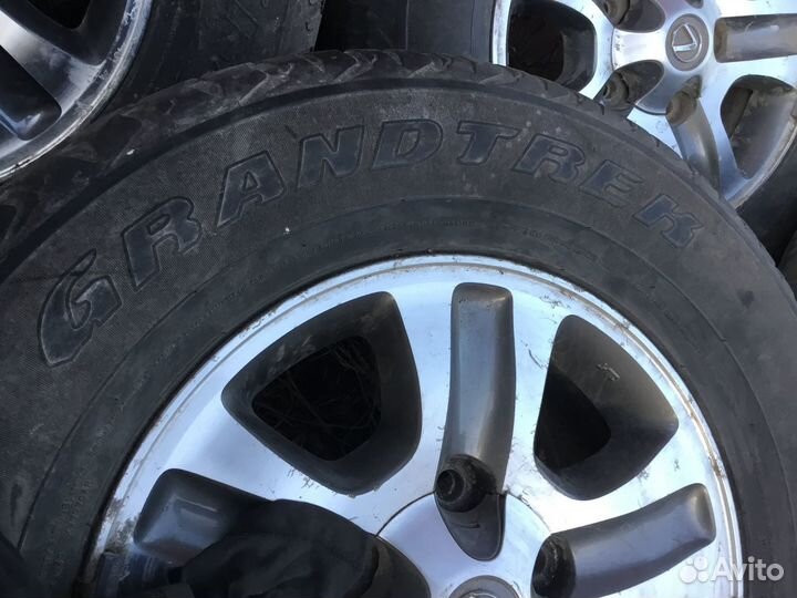 Колеса на toyota land cruiser 100
