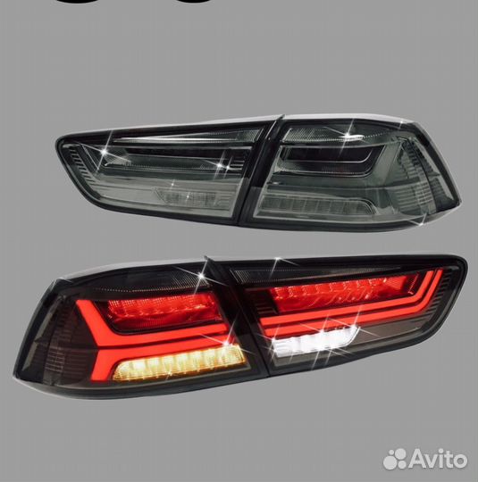 Стопы Mitsubishi Lancer X Тюнинг LED