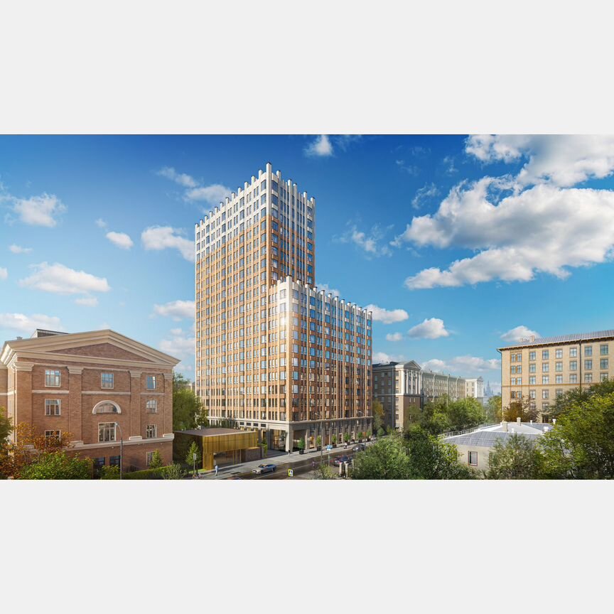 3-к. апартаменты, 90,5 м², 7/21 эт.