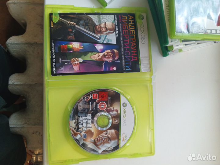 Диск GTA 4 Episodes from Liberty City для xbox 360