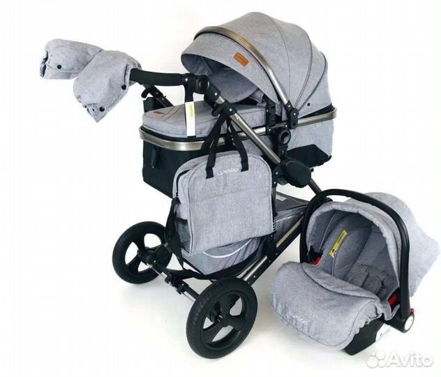 Коляска Luxmom 3 в 1
