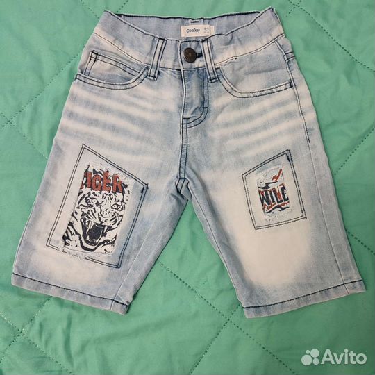 Джинсовые шорты для мальчика