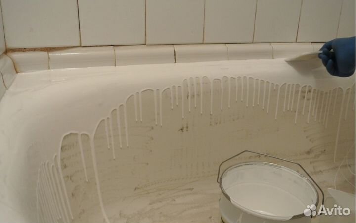 Реставрация ванн, наливной акрилл