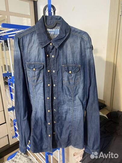 Рубашка джинсовая женская 46 48