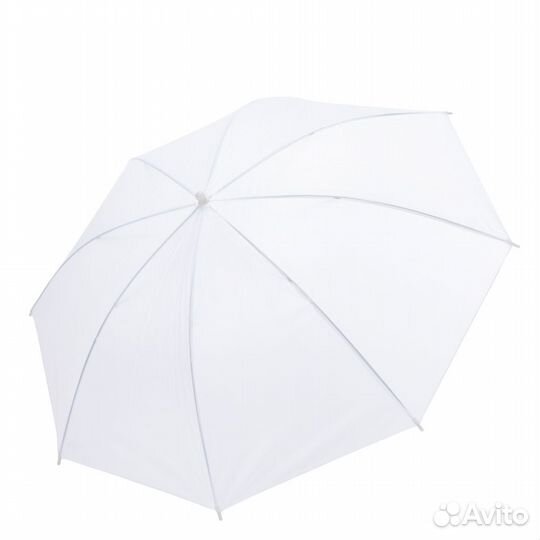 Зонт Meking белый на просвет, 33
