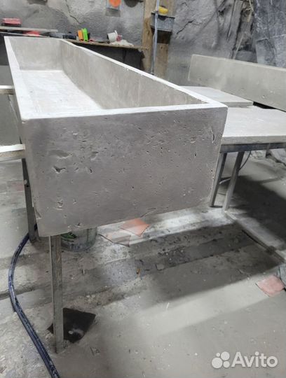 Бетонные кашпо