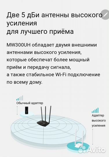 Wifi адаптер mercusys