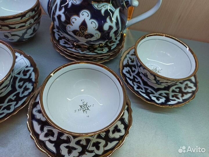 Пахта. Узбекская керамика, сервиз