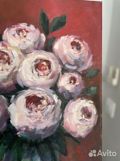 Картина букет цветы