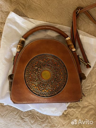 Сумка натуральная кожа