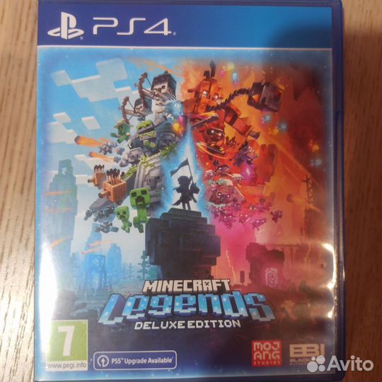 Игра на ps4 minecraft Legends