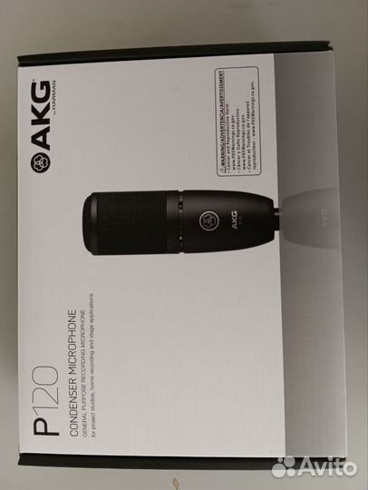 Студийный микрофон AKG P120
