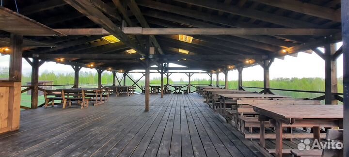 Аренда беседки 150м2 для праздника