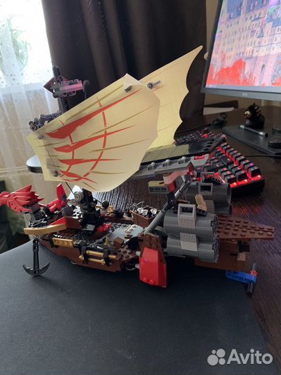 Lego ninjago корабль