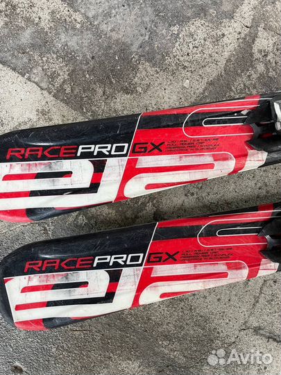 Детские горные лыжи 110 + ботинки комплект elan