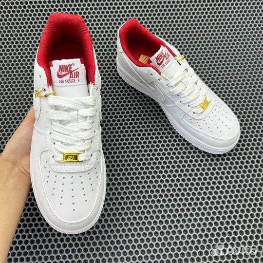 Кроссовки Nike Air Force 1 Low Just Do IT White Re
