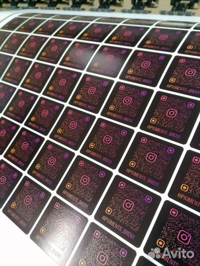 Наклейки стикеры этикетки от 1 дня