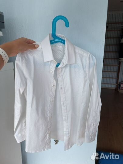 Рубашка next 128 новая