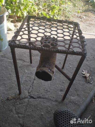 Туристическая плита от паяльной лампы