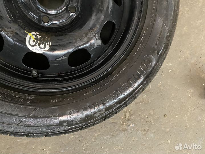 Колесо шина с диском 215/65/r16 Continental