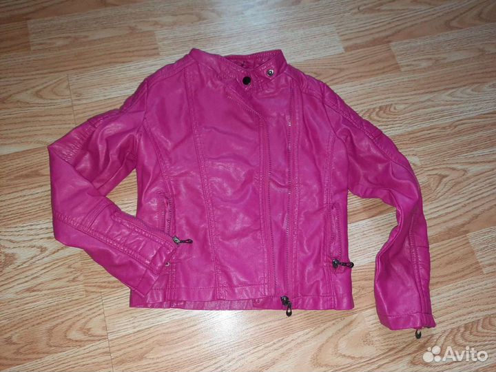 Кожаная куртка новая