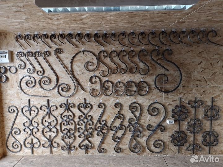 Холодная ковка и доборные элементы