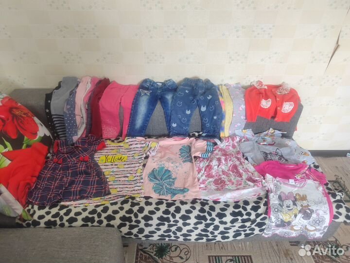 Вещи пакетом для девочки 98