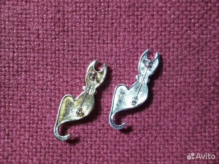 Брошки «Коты» 2 штуки