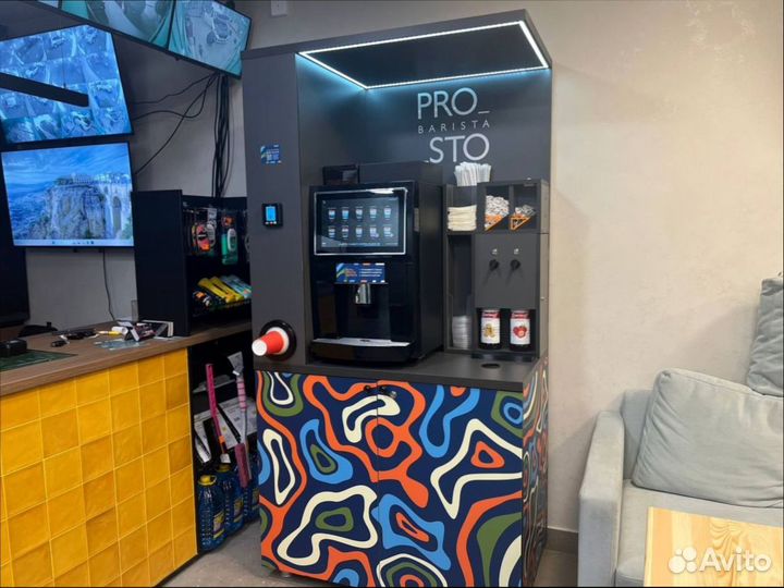 Вендинговый аппарат с кофе для любой локации