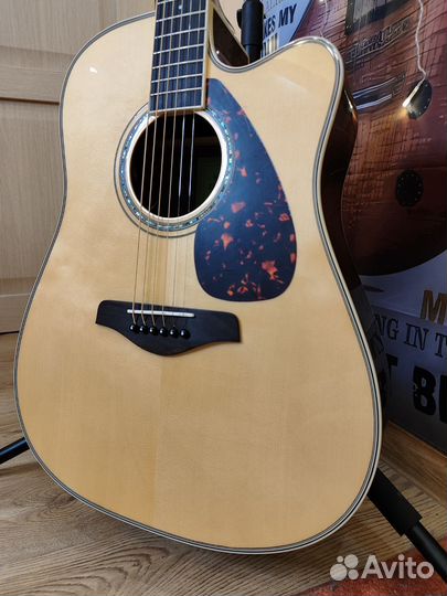 Yamaha fgx830c массив гитара электро акустика