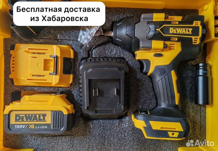 Аккумуляторный гайковерт DeWalt 800 Нм (Арт.87658)