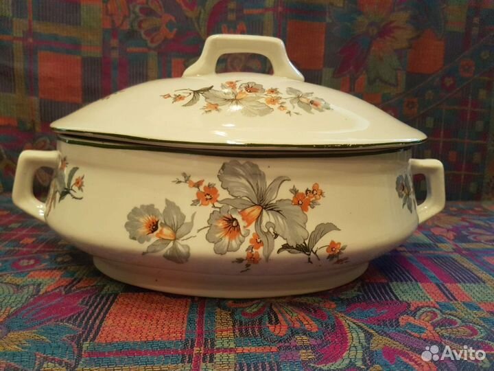 Супница фарфор СССР