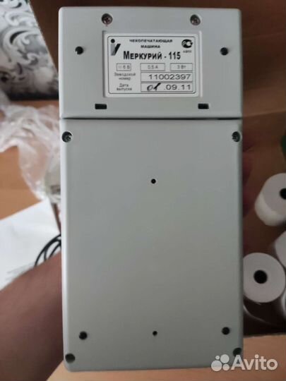 Чекопечатающая машина Меркурий -115