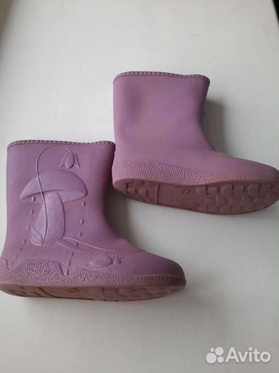 Детские резиновые сапоги, цена за пару