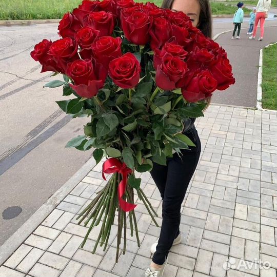 Высокие розы гиганты большие заказать