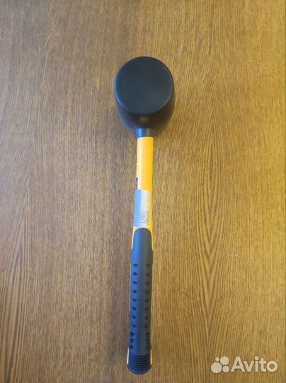 Новая Киянка резиновая denzel, 450 г, черная