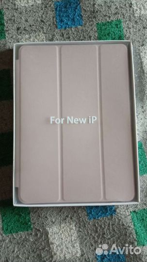 Чехол книжка для iPad 9.7 2017 бледно розовый