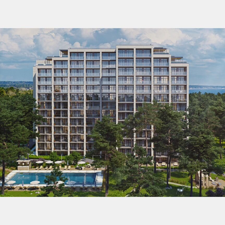 1-к. апартаменты, 45,9 м², 9/12 эт.