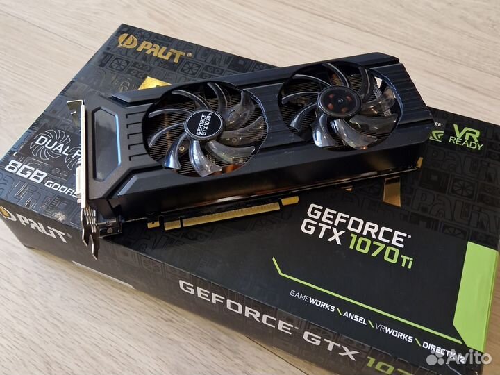 Видеокарта Palit nVidia GeForce GTX 1070Ti Dual 8G