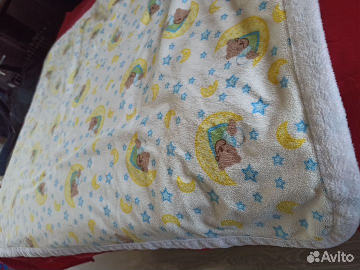Одеяло детское 100 70 плюшевое