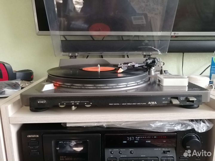 Проигрыватель винила aiwa ap 2200