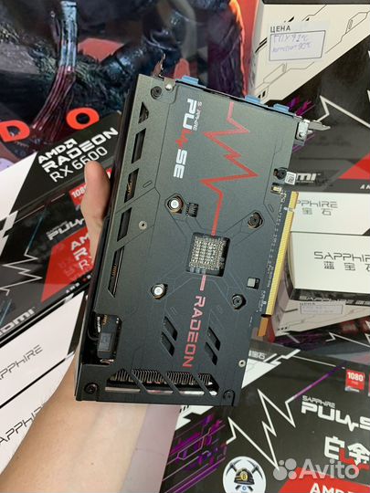 Видеокарты sapphire RX 6600 Pulse 8GB