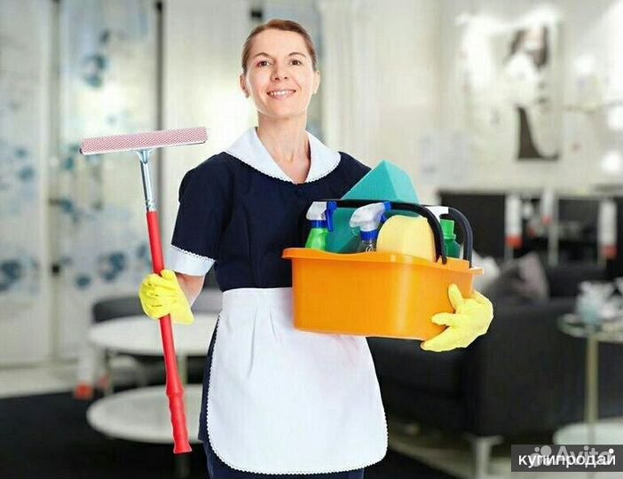 Уборщица на склад