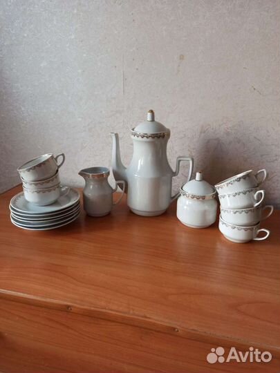 Сервиз кофейный RPR, Riga Латвия, 60е годы