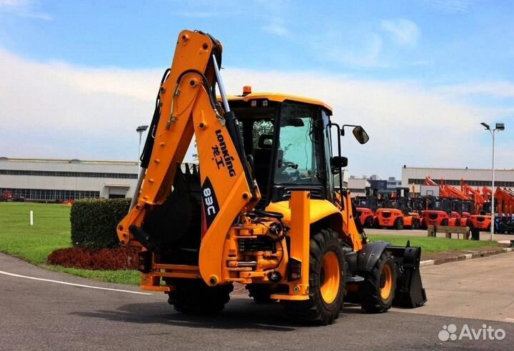 Экскаватор-погрузчик Lonking 83C, 2024