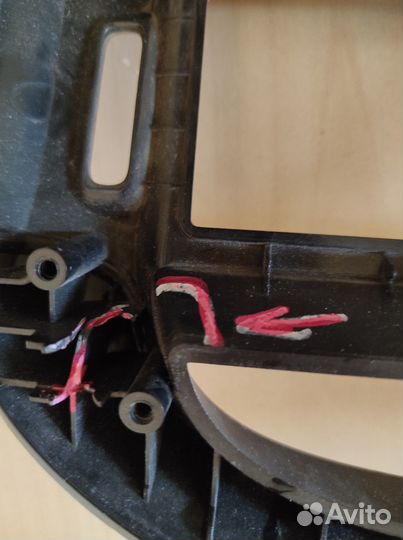 Рамка магнитолы Kia Cerato 2004 - 2008