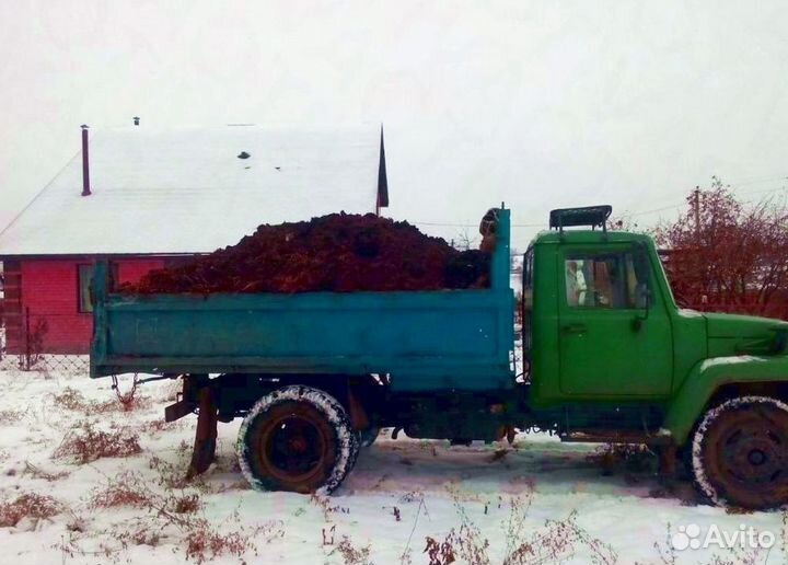 Чернозем, навоз с доставкой. Газон 5 тонн