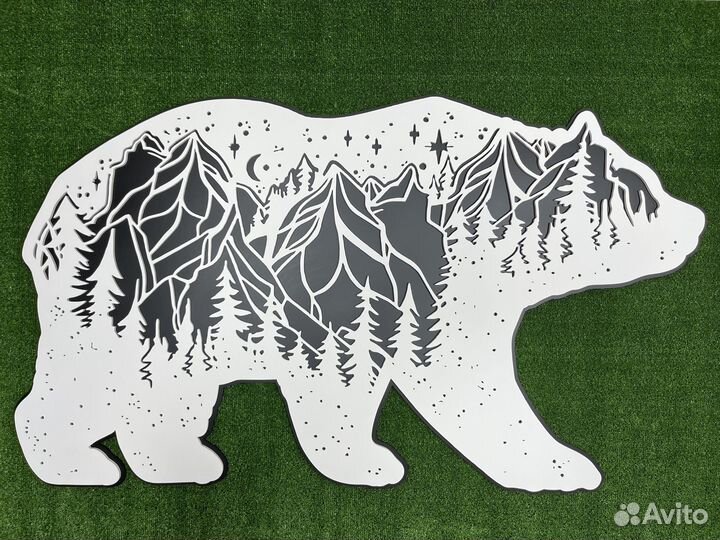 Панно на стену Медведь