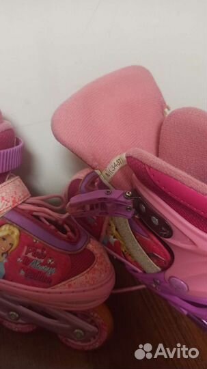 Роликовые коньки детские раздвижные