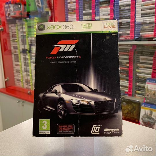 Forza motorsport 3 collectors edition xbox 360